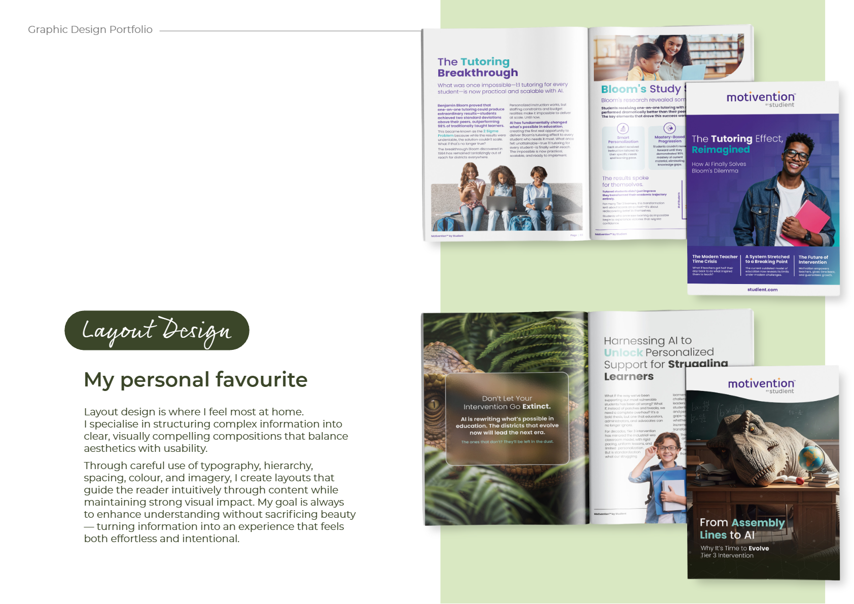 Layout Design Portfolio