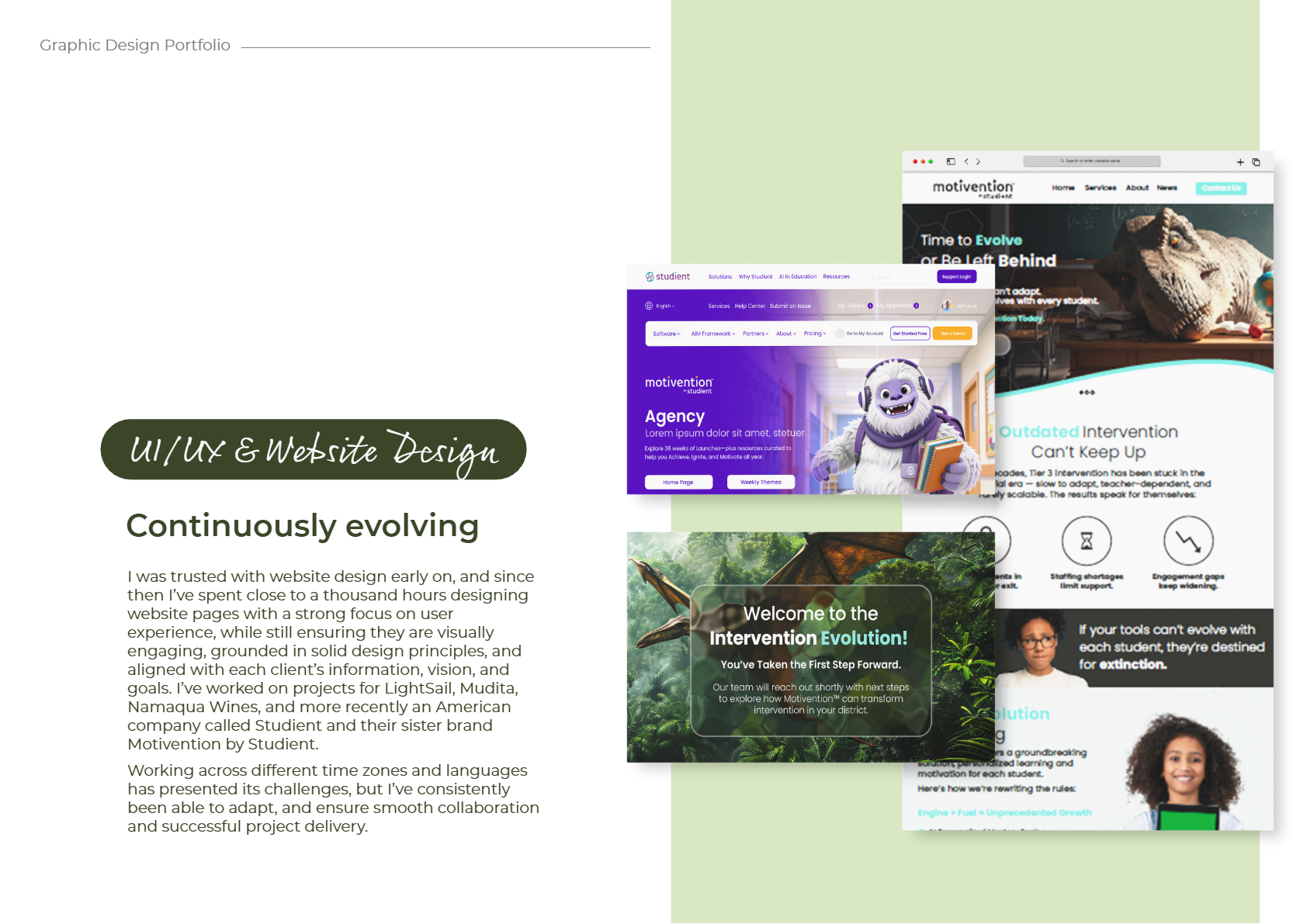 Website Design Portfolio